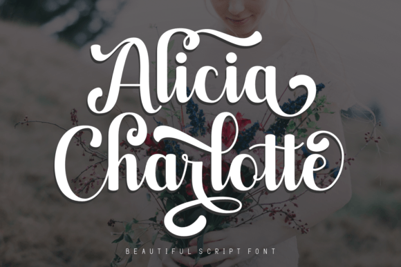 Alicia Charlotte Script Font for Elegant Branding