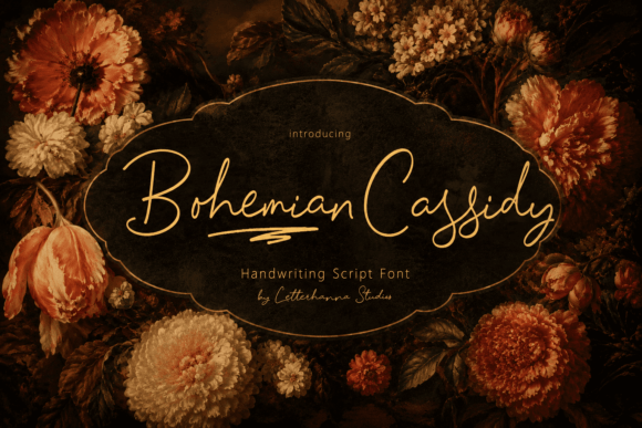 Bohemian Cassidy Font: A Script Handwritten Typeface for Warm, Charismatic Branding