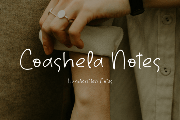 Coashela Notes: A Script Handwritten Font That Elevates Real Business Branding