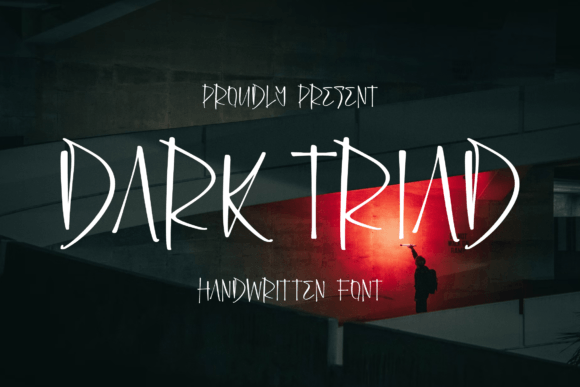Dark Triad: A Script Handwritten Font That Elevates Handmade Branding