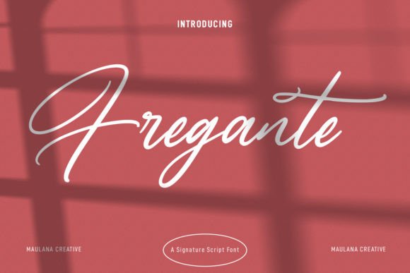 Fregante Script Font for Expressive Branding