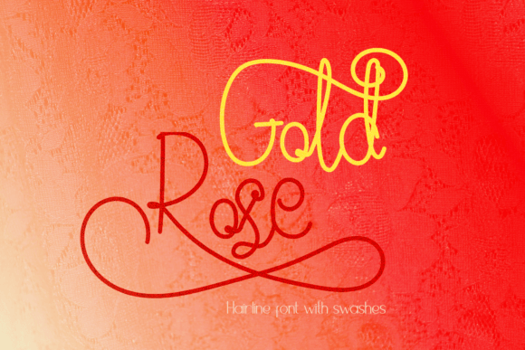 Gold Rose: A Whimsical Script Handwritten Font for Thoughtful Design