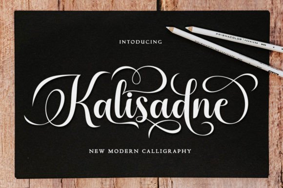 Kalisadne: A Dazzling Script Font for Campaign-Ready Visuals