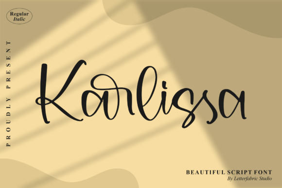 Karlissa Script Handwritten Font for Crafters & Makers