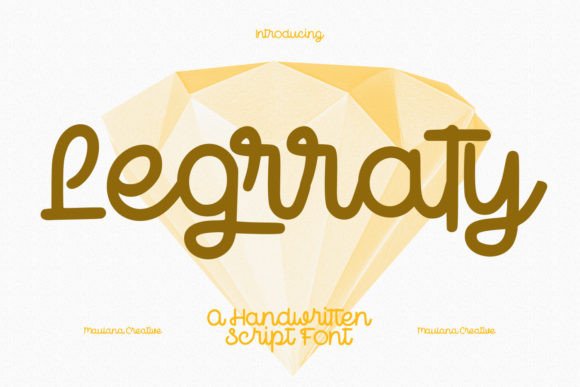 Legrraty: A Retro Casual Script Font for Small Business Branding
