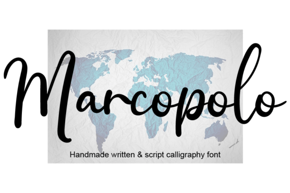 Marcopolo Script Handwritten Font for Makers