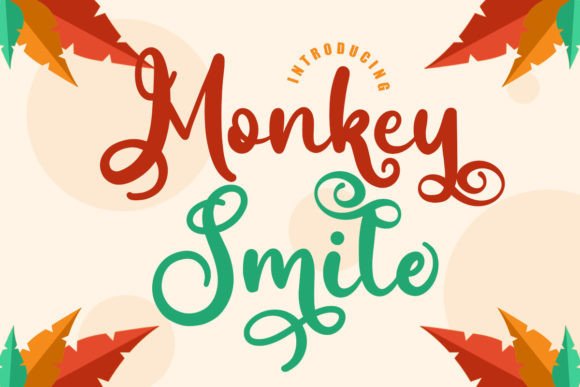 Monkey Smile: A Fun and Friendly Handwritten Script Font for Campaigns