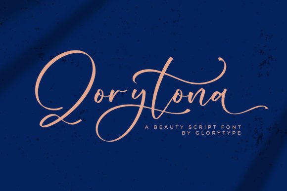 Qorytona: A Refined Script Handwritten Font for Professional Design