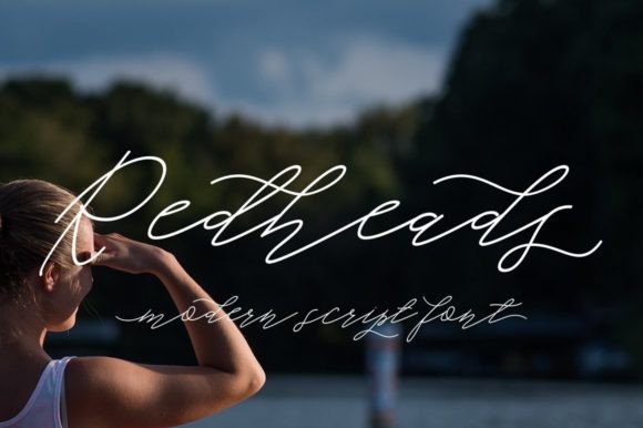 Redheads: A Modern Script Font for Elegant Editorial Design