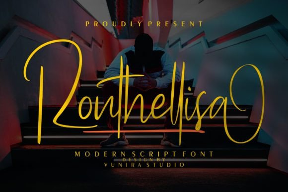 Ronthellisa: A Modern Script Font for Professional Branding