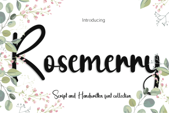 Rosemerry Script Handwritten Font for Digital Design