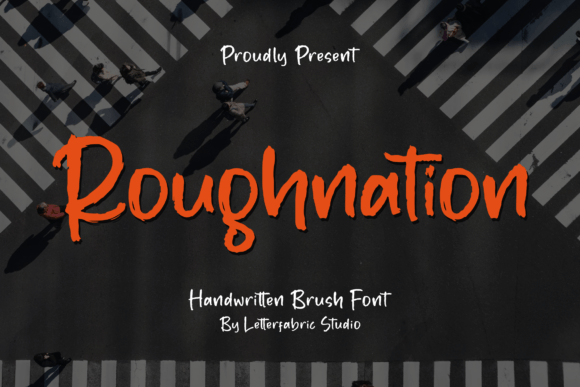 Roughnation: The Charismatic Handwritten Script Font