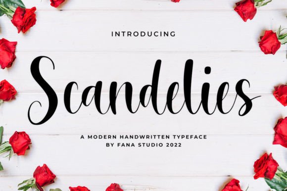 Scandelies: A Stylish Script Font for Elegant Editorial Design