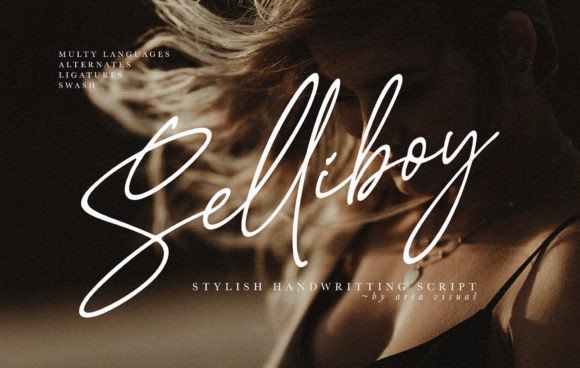 Selliboy: A Script Handwritten Font for Warm, Human-Centered Design