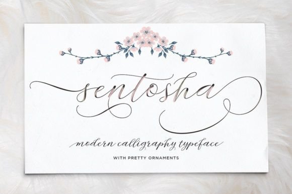 Sentosha: A Modern Script Handwritten Font for Makers