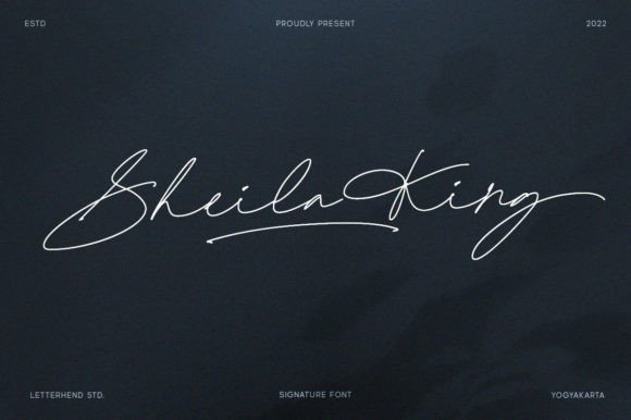 Sheila King Script Font for Elegant Branding