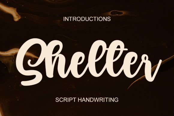 Shelter: A Script Handwritten Font for Warm, Authentic Branding