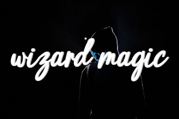 Wizard Magic: A Simple and Neat Handwritten Script Font