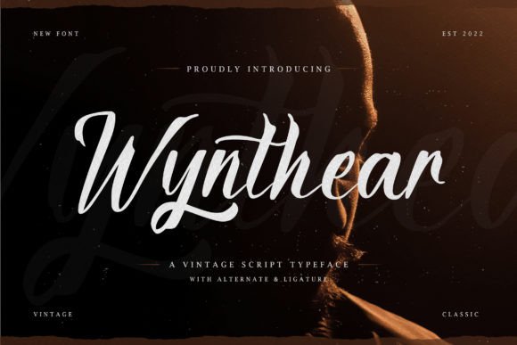 Wynthear: A Vintage Script Font for Editorial Warmth